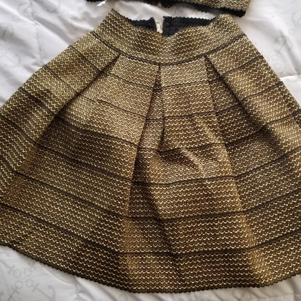 Skirt and top set
